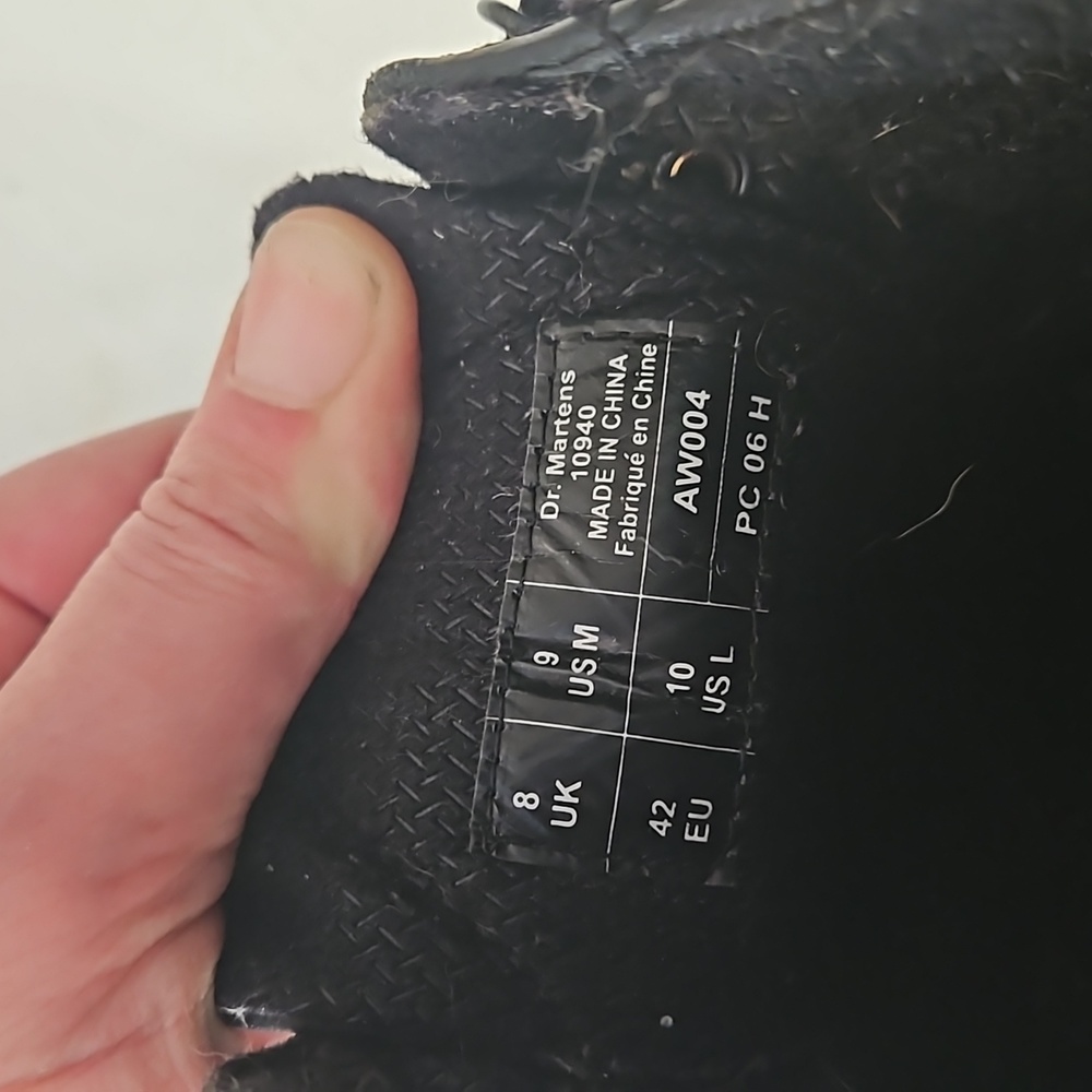 Dr Martens Black Shoes - Picture 5 of 5